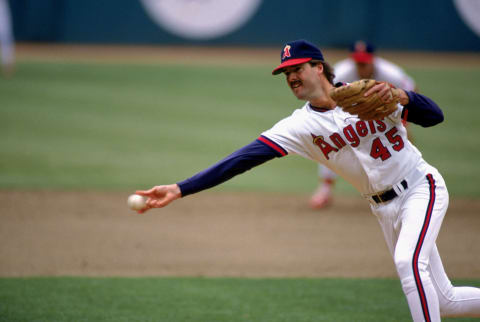 Mark Eichhorn, LA Angels. (Photo by: Ken Levine/Getty Images)