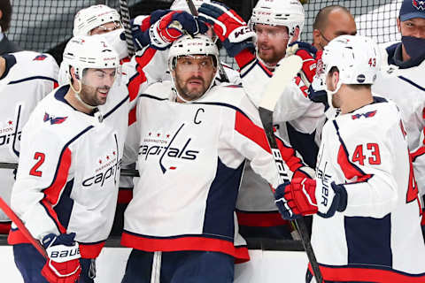 BOSTON, MA – MAY 19: Alex Ovechkin #8 of the Washington Capitals  (Photo by Adam Glanzman/Getty Images)