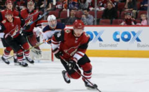 GLENDALE, AZ – FEBRUARY 17: Max Domi