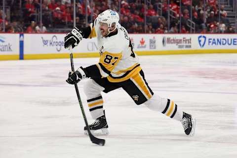 Pittsburgh Penguins, Sidney Crosby #87. (Photo by Gregory Shamus/Getty Images)