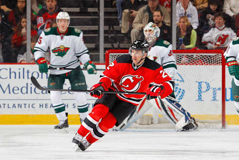 Marek Zidlicky #2 of the New Jersey Devils (Photo by Jim McIsaac/Getty Images)