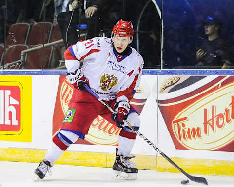 Toronto Maple Leafs eyeing KHLer Alexander Barabanov (Photo by Derek Leung/Getty Images)