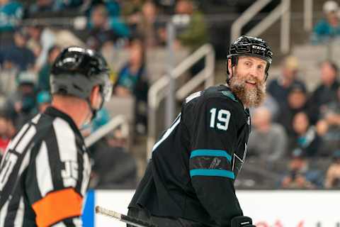 Joe Thornton: (Neville E. Guard-USA TODAY Sports)