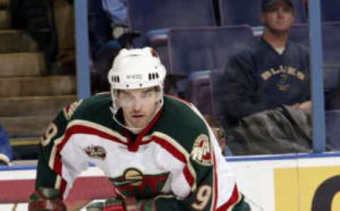 Alexandre Daigle led the Wild in scoring during the 2003-2004 season with 51 points. (Photo by Elsa/Getty Images)