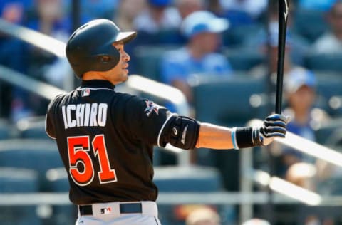 NEW YORK, NY – AUGUST 20: Pinch hitter Ichiro Suzuki