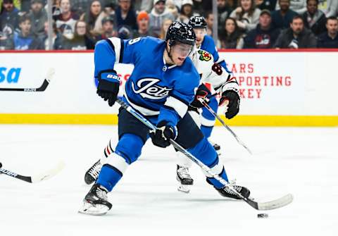 Winnipeg Jets, Andrew Copp #9, (Mandatory Credit: Terrence Lee-USA TODAY Sports)