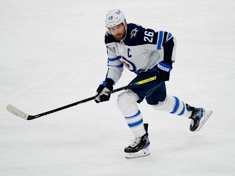 Winnipeg Jets, Blake Wheeler (26). Mandatory Credit: John E. Sokolowski-USA TODAY Sports