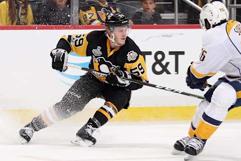 PITTSBURGH, PA – JUNE 08: Jake Guentzel