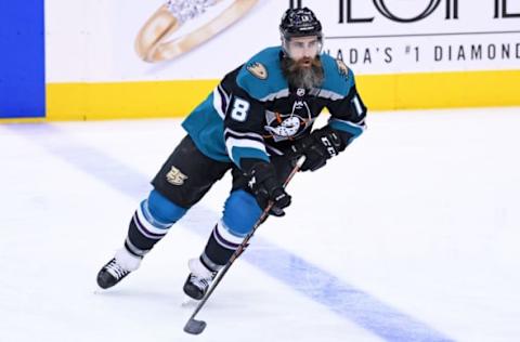 TORONTO, ON – FEBRUARY 04: Anaheim Ducks Right Wing Patrick Eaves (18) in warmups prior to the regular season NHL game between the Anaheim Ducks and Toronto Maple Leafs on February 4, 2019, at Scotiabank Arena in Toronto, ON. (Photo by Gerry Angus/Icon Sportswire via Getty Images)