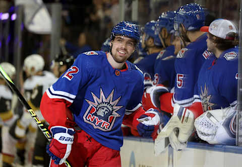 New York Rangers, Filip Chytil #72. (Photo by Elsa/Getty Images)