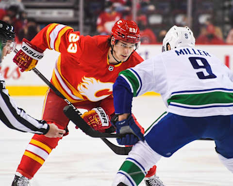 Sean Monahan. (Photo by Derek Leung/Getty Images)