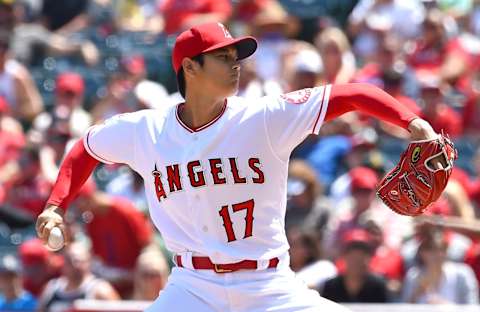 ANAHEIM, CA – APRIL 08: Shohei Ohtani