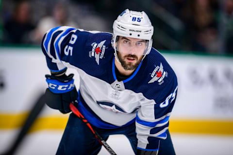 Winnipeg Jets, Mathieu Perreault #85 (Mandatory Credit: Jerome Miron-USA TODAY Sports)