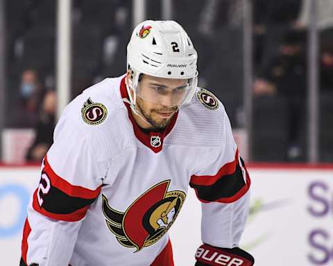 Artem Zub #2 of the Ottawa Senators (Photo by Derek Leung/Getty Images)