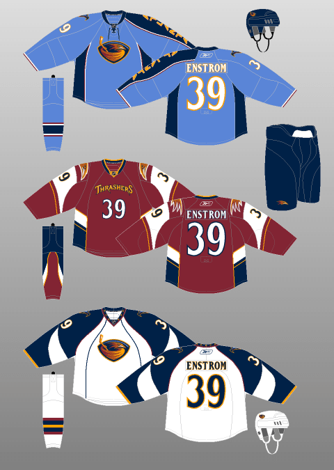 Illustration by Andrew M. Greenstein, The unofficial NHL Uniform Database