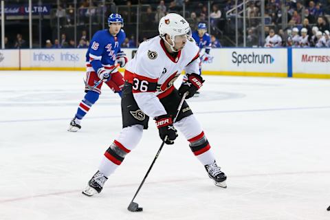 Apr 9, 2022; New York, New York, USA; Colin White. Mandatory Credit: Tom Horak-USA TODAY Sports