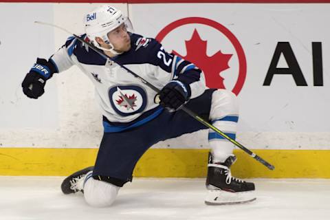 Winnipeg Jets, Nikolaj Ehlers (27). Mandatory Credit: Marc DesRosiers-USA TODAY Sports