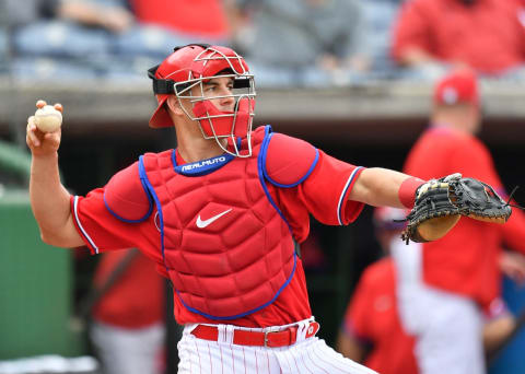 Realmuto is getting ready for the Phillies season now on hold. Photo by Mark Brown/Getty Images.