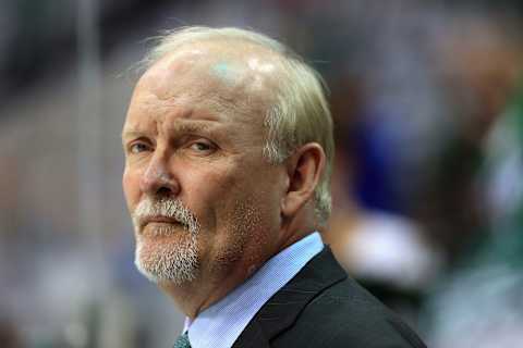 Lindy Ruff of the Dallas Stars (Photo by Tom Pennington/Getty Images)