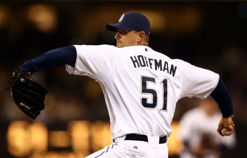 SAN DIEGO – AUGUST 3: Closer Trevor Hoffman