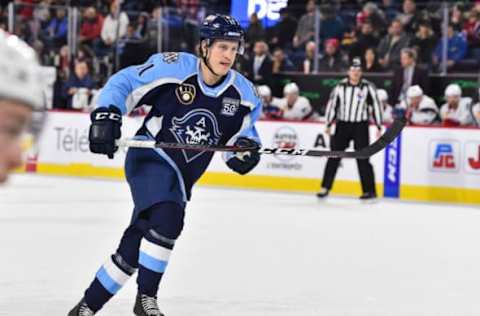 Eeli Tolvanen #11 of the Milwaukee Admirals (Photo by Minas Panagiotakis/Getty Images)