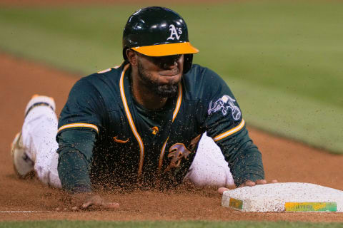 Oakland shortstop Elvis Andrus. Stan Szeto-USA TODAY Sports