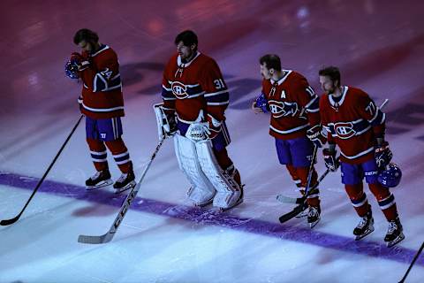 TORONTO, ONTARIO – AUGUST 18: Montreal Canadiens (Photo by Elsa/Getty Images)