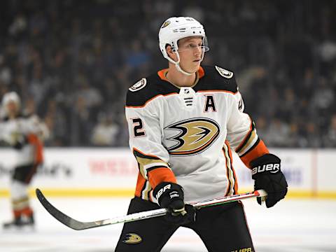 Josh Manson #42 of the Anaheim Ducks (Photo by Harry How/Getty Images)