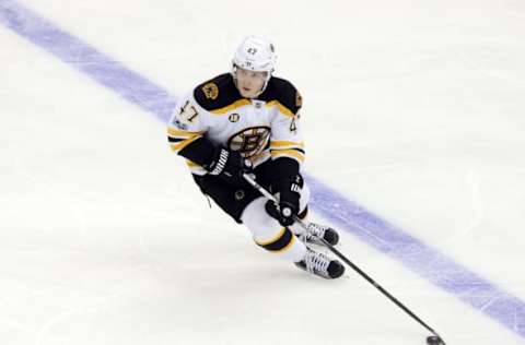 NHL Power Rankings: Boston Bruins defenseman Torey Krug (47) skates with the puck against the Pittsburgh Penguins during the first period at the PPG PAINTS Arena. The Penguins won 5-1. Mandatory Credit: Charles LeClaire-USA TODAY Sports