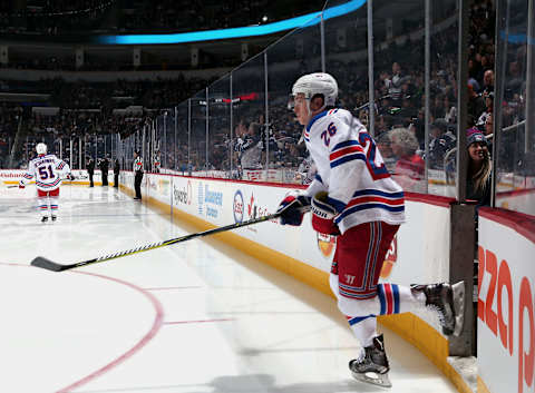 WINNIPEG, MB – FEBRUARY 11: Jimmy Vesey