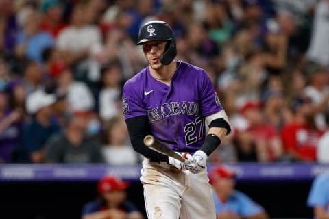 Trevor Story. Mandatory Credit: Isaiah J. Downing-USA TODAY Sports