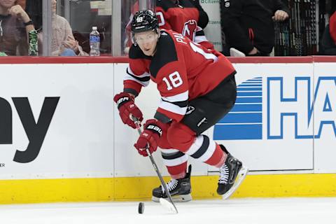 New Jersey Devils left wing Ondrej Palat (18): Vincent Carchietta-USA TODAY Sports