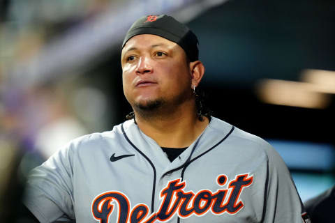 Miguel Cabrera.  Ron Chenoy-USA TODAY Sports