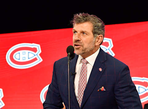 Jun 22, 2018; Dallas, TX, USA; Montreal Canadiens general manager Marc Bergevin Mandatory Credit: Jerome Miron-USA TODAY Sports