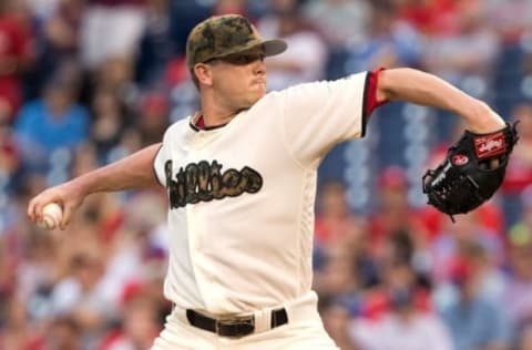 Hellickson Will Probably Be Wearing Another Uniform in August. Photo by Bill Streicher – USA TODAY Sports.