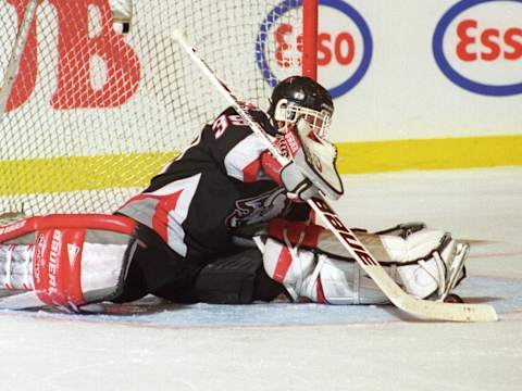 Buffalo Sabres, Dominik Hasek (Photo by Graig Abel/Getty Images)