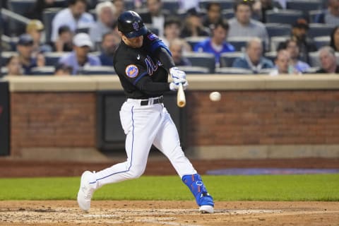 New York Mets right fielder Mark Canha. Mandatory Credit: Gregory Fisher-USA TODAY Sports