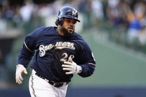 Brewers slugger Prince Fielder. (Photo by Christian Petersen/Getty Images)