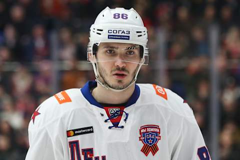 Kirill Marchenko #86 of the SKA Saint Petersburg. (Photo by Anna Sergeeva/ Getty Images)