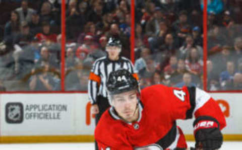 OTTAWA, ON – FEBRUARY 17: Jean-Gabriel Pageau (Photo by Francois Laplante/NHLI via Getty Images)