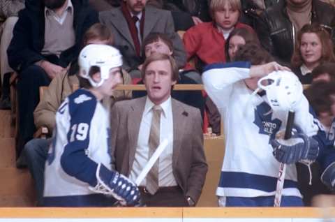 TORONTO, ON – JANUARY 14: Dan Maloney of the Toronto Maple Leafs . (Photo by Graig Abel/Getty Images)