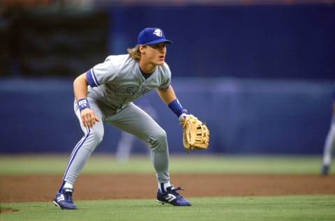 Kelly Gruber, Toronto Blue Jays (Photo by Stephen Dunn/Getty Images)