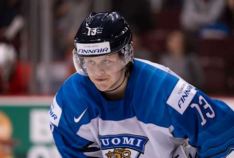 Valtteri Puustinen #13 of Finland. (Photo by Rich Lam/Getty Images)