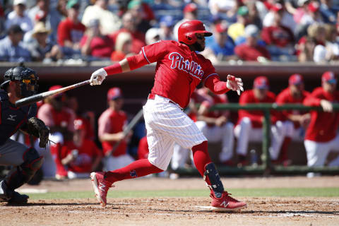 Being a switch-hitter, Santana will probably bat second most of the time. Photo by Mike McGinnis/Getty Images.