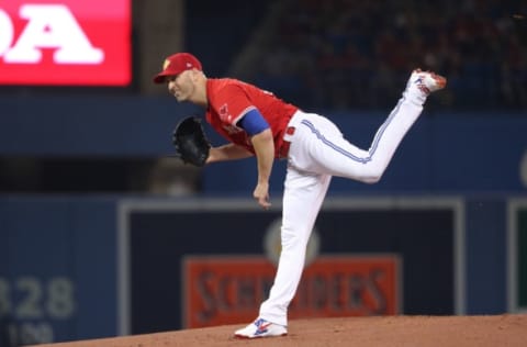 Happ is on the Phillies’ radar for the three slot in October’s rotation. Photo by Tom Szczerbowski/Getty Images.