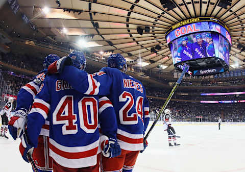 NEW YORK, NY – OCTOBER 26: Michael Grabner