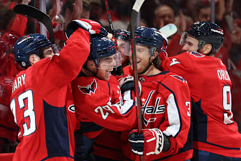 Hendrix Lapierre, Washington Capitals (Photo by Patrick Smith/Getty Images)