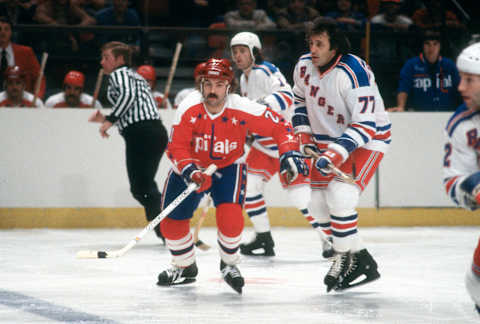 Dennis Maruk, Washington Capitals (Photo by Focus on Sport/Getty Images)