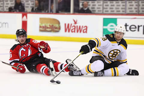 Boston Bruins center Pavel Zacha (18): Ed Mulholland-USA TODAY Sports