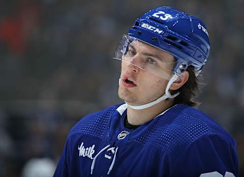 Toronto Maple Leafs, Matthew Knies (Photo by Claus Andersen/Getty Images)